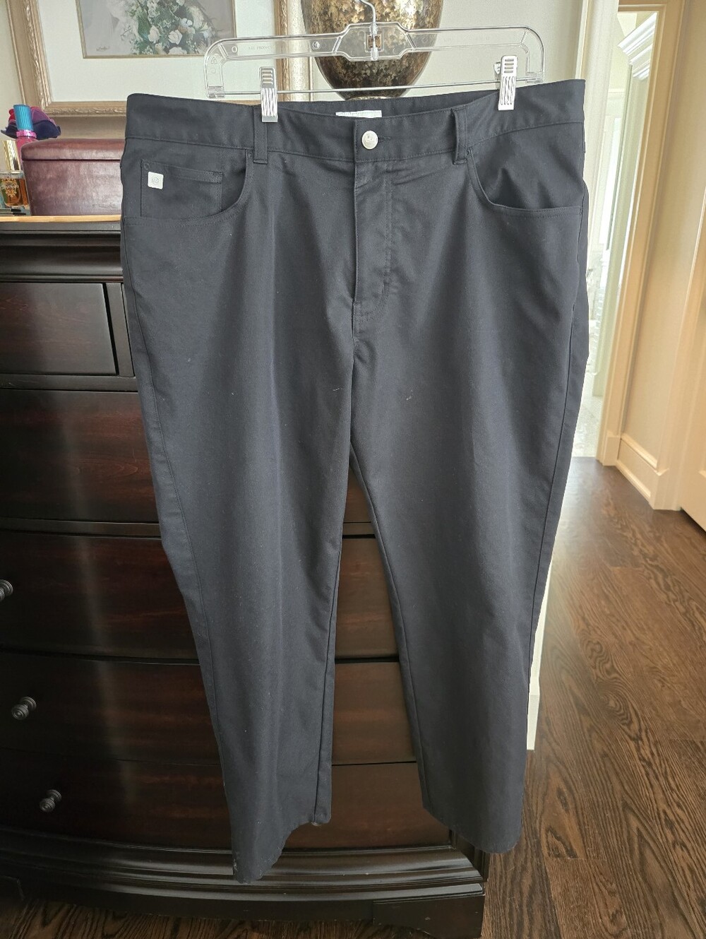 Peter Millar, Crown Crafts Pants, Rn100308, 38x27, Black